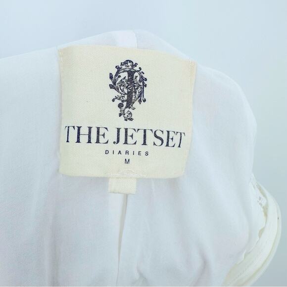 The Jetset Diaries | Grazie Maxi Dress In Ivory Size Medium - Picture 7 of 8